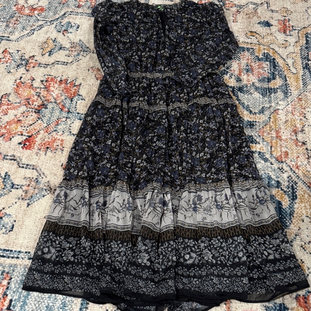 Antonio Melani Floral Patterned Long Dress